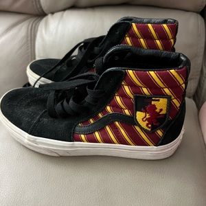 Harry Potter Gryffindor vans size 2 kids